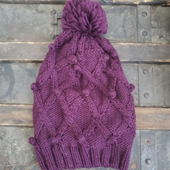 Maurices Cable Knit Pom Hat - Picture 2 of 5